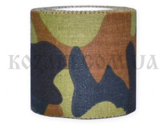 Маскировочная лента 5 х 450 см клейкая Army Camo (покрытие хлопок)